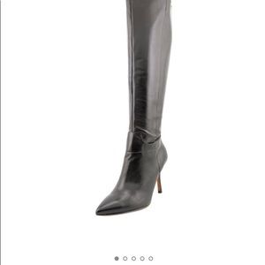 Beautiful Black Leather Boots - Nine West